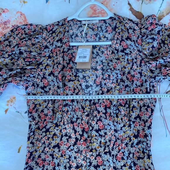 BNWT Sessun Silk Dress M - Picture 11 of 12